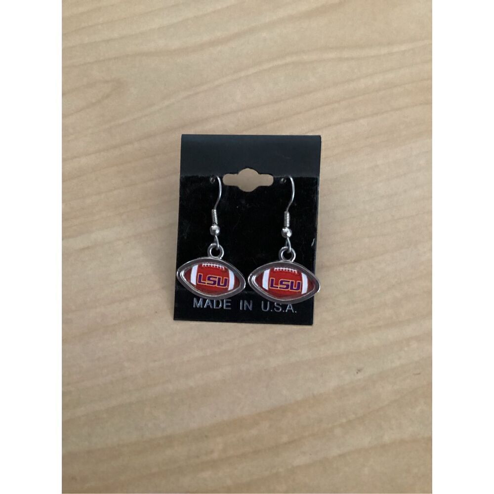 LSU Earrings - Picture 4 of 5